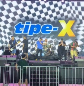 Ungghan media sosial Tipe-X. (Instagram @tipexofficial)